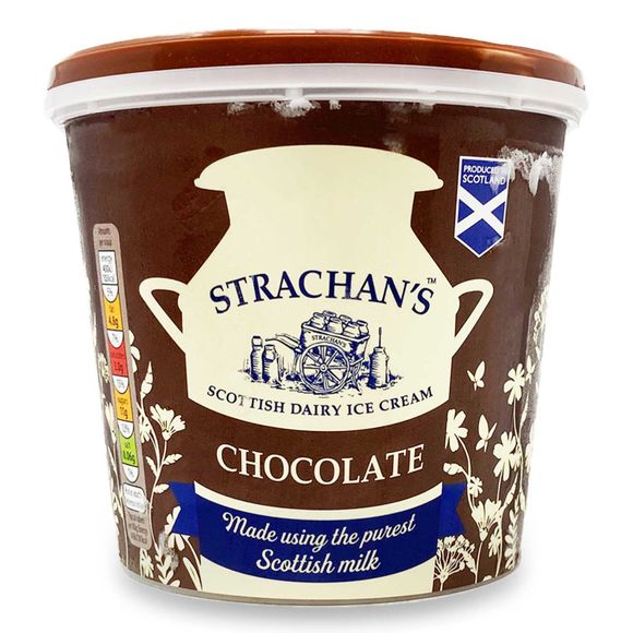 Strachan's Scottish Dairy Chocolate Ice Cream 1l